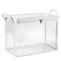 Storage Box, Foldable Book Organizer, Moisture-Resistant, Portable, Student