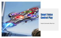 Flying Sword Drone, Voice Control, Motion Gesture Remote, Kids Interactive Toy