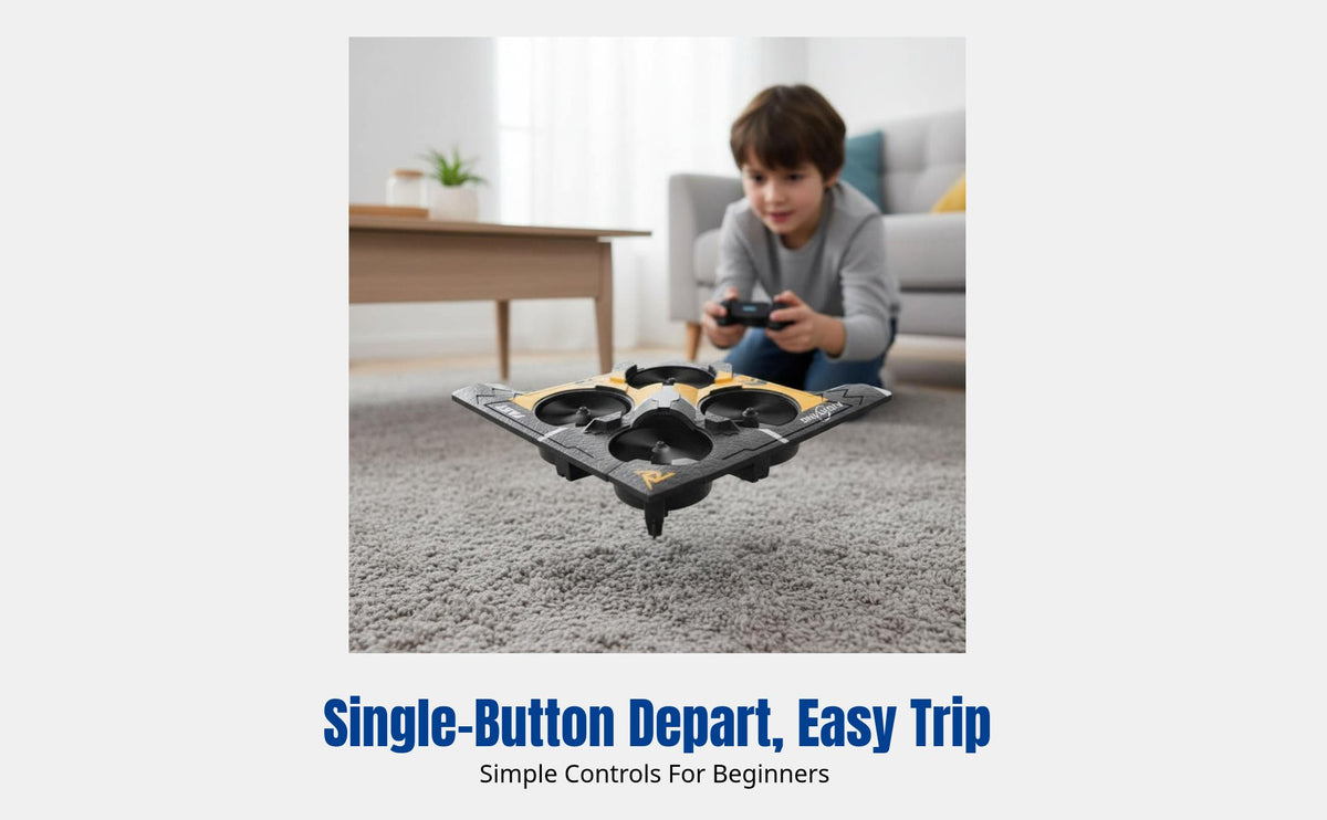 Foam RC Airplane, Stunt Plane, LED Lights, Impact-Resistant, 4-Axis Aircraft for Kids