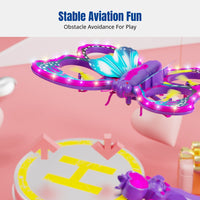 V40 RC Fighter Jet, Kids Electric Foam Plane, Stunt Roll, Colorful Lights