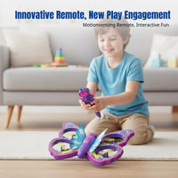 V40 RC Fighter Jet, Kids Electric Foam Plane, Stunt Roll, Colorful Lights