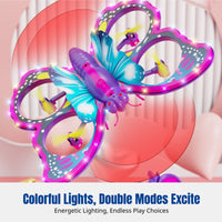 V40 RC Fighter Jet, Kids Electric Foam Plane, Stunt Roll, Colorful Lights