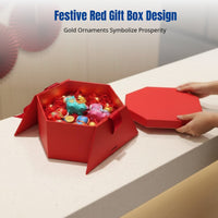 Zodiac Horse Symbol Decor, Chinese Style Resin Gift Box Set, Good Fortune Car Decoration, Business Souvenir