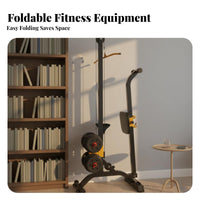 Multi-Functional Dumbbell Rowing Machine, Foldable Home Fitness Equipment, Adjustable Weight, Muscle Training, Calorie Loss