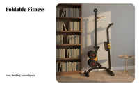Multi-Functional Dumbbell Rowing Machine, Foldable Home Fitness Equipment, Adjustable Weight, Muscle Training, Calorie Loss