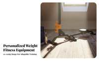 Multi-Functional Dumbbell Rowing Machine, Foldable Home Fitness Equipment, Adjustable Weight, Muscle Training, Calorie Loss