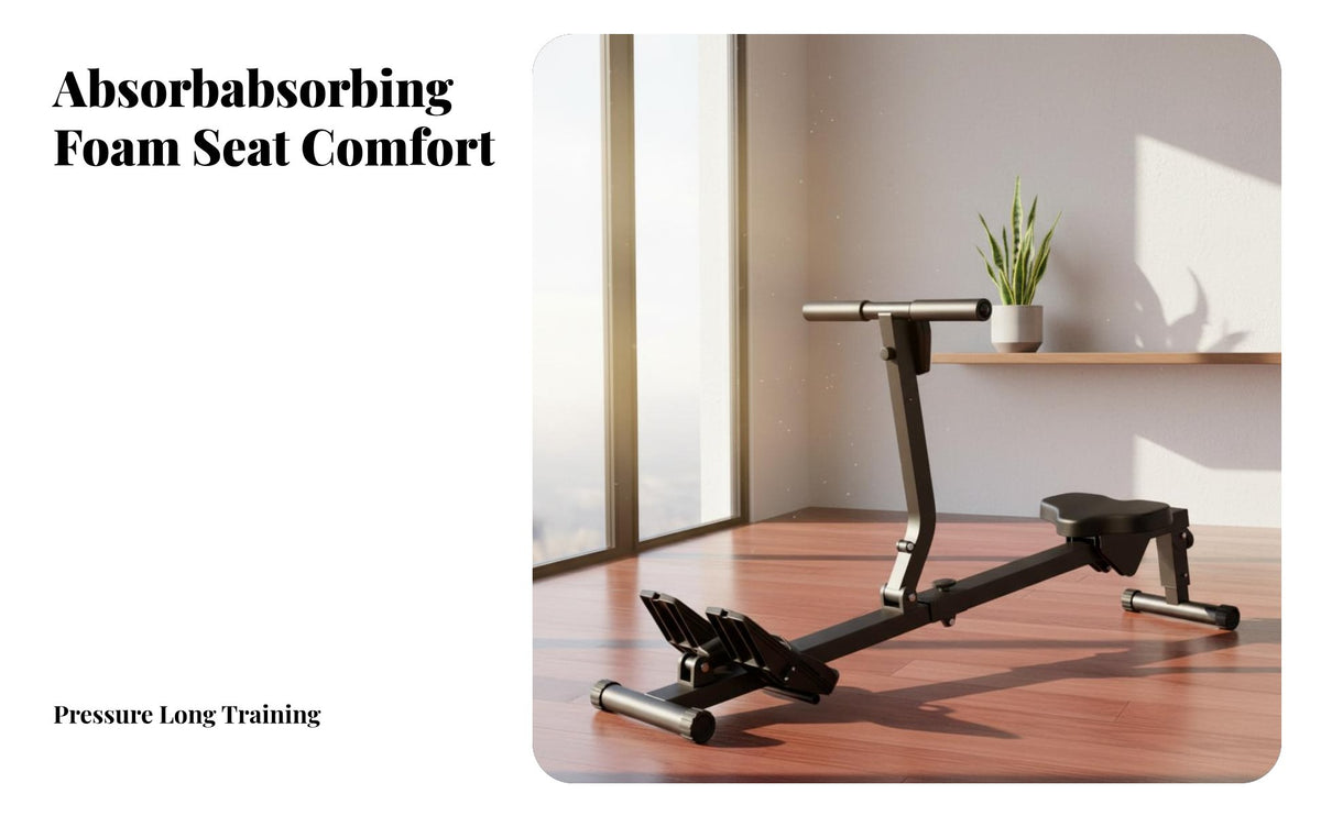 Home Rowing Machine, Hydraulic tension, Foldable, Multi-Function, Indoor Fitness Equipment