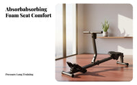 Home Rowing Machine, Hydraulic tension, Foldable, Multi-Function, Indoor Fitness Equipment