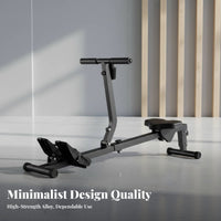 Home Rowing Machine, Hydraulic tension, Foldable, Multi-Function, Indoor Fitness Equipment
