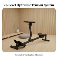Home Rowing Machine, Hydraulic tension, Foldable, Multi-Function, Indoor Fitness Equipment