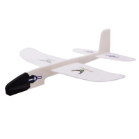 Rubber Band Electric Aircraft Model, DIY Plane, Outdoor Launcher, Science Educational Toy for Teens