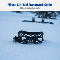 Binding Strap Ratchet, Ladder Buckle, Universal Design, Cold-Resistant, Durable Snowboard Accessories