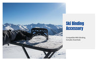 Binding Strap Ratchet, Ladder Buckle, Universal Design, Cold-Resistant, Durable Snowboard Accessories