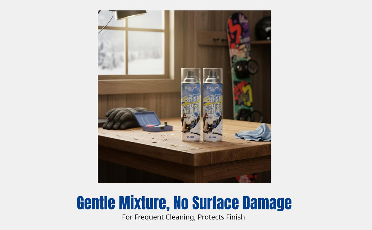 Ski Wax Remover, Snowboard & Ski Polishing, Deep Quick Cleaning