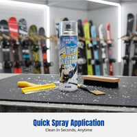 Ski Wax Remover, Snowboard & Ski Polishing, Deep Quick Cleaning