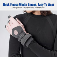 Ski Gloves, Winter Waterproof Thermal, Touchscreen, Windproof, Unisex, Outdoor Cycling Hiking