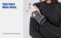 Ski Gloves, Winter Waterproof Thermal, Touchscreen, Windproof, Unisex, Outdoor Cycling Hiking