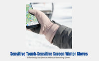 Ski Gloves, Winter Waterproof Thermal, Touchscreen, Windproof, Unisex, Outdoor Cycling Hiking