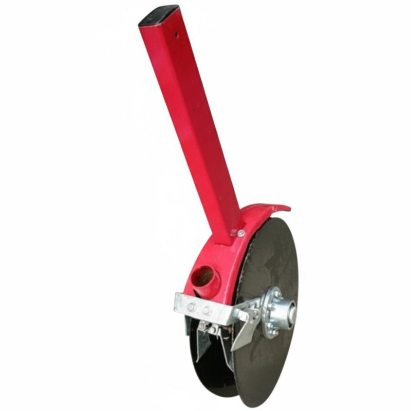 Corn Planter Accessories, 18 Lightweight Fertilizer Disc Opener, Fixed Base, Soil Plate, Sturdy Metal Construction