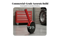 Corn Planter Accessories, 18 Lightweight Fertilizer Disc Opener, Fixed Base, Soil Plate, Sturdy Metal Construction