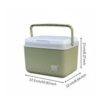 Camping Portable Cooler Box, Insulated Ice Chest, Car, Food Chilling, Commercial Use