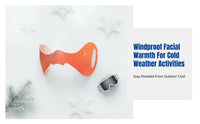Face Guard Patch, Windproof Cold-Resistant Nose Protector, Anti-Allergy Ski Face Cover for Women, Outdoor Thermal Protection