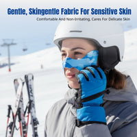 Face Guard Patch, Windproof Cold-Resistant Nose Protector, Anti-Allergy Ski Face Cover for Women, Outdoor Thermal Protection