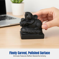 Natural Volcanic Glass Zodiac Decor, Polished Creature Figurine, Chinese Zodiac, Office Decoration, Random Design
