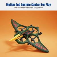 Foam Pterosaur Glider, Remote Control Stunt Rolling Drone, Airplane Toy