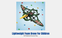 Foam Pterosaur Glider, Remote Control Stunt Rolling Drone, Airplane Toy