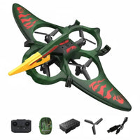 Foam Pterosaur Glider, Remote Control Stunt Rolling Drone, Airplane Toy