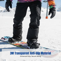 3M Transparent Anti-Slip Ski Board Sticker, Universal Pad for Single/Double Snowboards, Minimalist Design