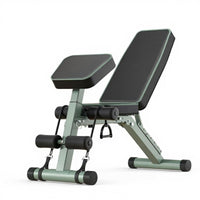 Adjustable Barbell Rack, Leg Press Stand, Multi-Functional Weight Bench, Home Fitness