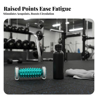 Foot Massage Roller, Raised Points, Stretching Accessory, Promotes Circulation