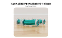 Foot Massage Roller, Raised Points, Stretching Accessory, Promotes Circulation