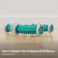 Foot Massage Roller, Raised Points, Stretching Accessory, Promotes Circulation