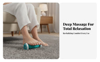 Foot Massage Roller, Raised Points, Stretching Accessory, Promotes Circulation