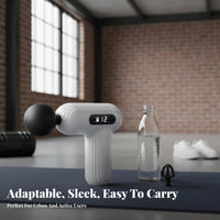 Rechargeable Mini Electric Massager, 6 Heads, Muscle, Neck