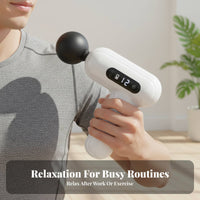 Rechargeable Mini Electric Massager, 6 Heads, Muscle, Neck