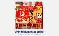 2026 New Year Display Board, Year of the Horse Theme, Kindergarten Classroom Decoration, Cartoon Welcome Sign