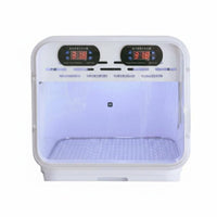 1 Parrot Incubator Smart Temperature Control Pet Warm Box Dual Sensors Quiet Heating Durable Construction Probe Safety Suitable for Young Bird Growth Home Pet Care