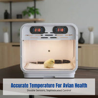 Pet Parrot Incubator, Smart Warm Air Brooder, Automatic Air Exchange, For Young Birds