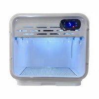 1 Parrot Incubator Smart Temperature Control Pet Warm Box Dual Sensors Quiet Heating Durable Construction Probe Safety Suitable for Young Bird Growth Home Pet Care