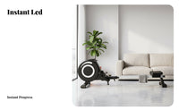 Rowing Machine, Foldable Single Rail, Quiet Home Fitness Equipment, Adjustable, Aerobic Training