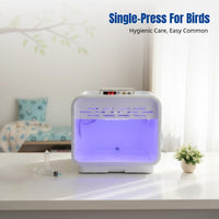 Avian Incubator, PID Temperature Control, Warm Air Brooder for Parrot Chicks, Monk Parakeet, Cockatiel, Pet Nursery Box