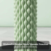Foam cylinder, Muscle Relaxation, Deep Tissue Massage Slim Leg, stretching Equipment, Multi-Size, Home Fitness