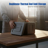 Insulated Delivery Box, Food Grade EPP Foam, Commercial Thermal Food Container, Hot & Cold Storage, Large Capacity, Takeaway,