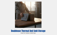 Insulated Delivery Box, Food Grade EPP Foam, Commercial Thermal Food Container, Hot & Cold Storage, Large Capacity, Takeaway,