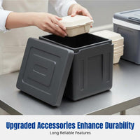 Insulated Delivery Box, Food Grade EPP Foam, Commercial Thermal Food Container, Hot & Cold Storage, Large Capacity, Takeaway,