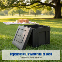 Insulated Delivery Box, Food Grade EPP Foam, Commercial Thermal Food Container, Hot & Cold Storage, Large Capacity, Takeaway,